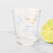 この花嫁はショーガール レトロな独身最後の夜 ショットグラス (裏面)