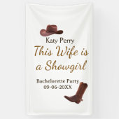 この花嫁はショーガール 横断幕 (縦)