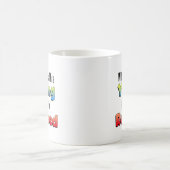 この若い人はマグできない退職したようだ コーヒーマグカップ (中央)