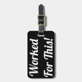 この荷物のラベルのために働かせる ラゲッジタグ (正面縦)