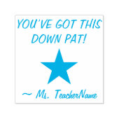 「この落ち着いた得パットを持ってるな!」 グレーディング用ゴム印 セルフインキングスタンプ (デザイン)