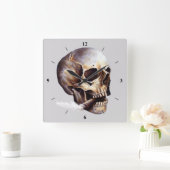 この葉巻は私の死である。 スクエア壁時計 (ホーム)