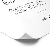 この蝋燭は思い出の看板に燃え結婚る ポスター (角)