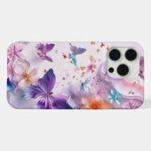 この蝶々と美しいするインスパイアtouch iPhoneケース (裏面横)