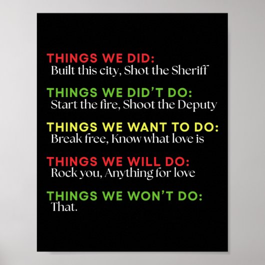 この街に建てた物が保安官を撃った ポスター (正面)