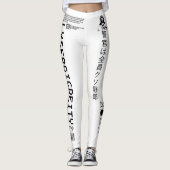 この衣料品はRFIDチップを含む レギンス (正面)