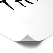 この袖口は折っても宜しい ポスター (角)