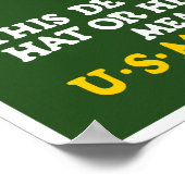 この装置は米海兵隊を意味する ポスター (角)