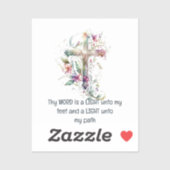 この言葉はランプの足だ感動的 シール (シート)