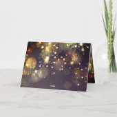 この言葉は聖書の聖句ヨハネ1:14カスタムの聖句となった シーズンカード (裏面)