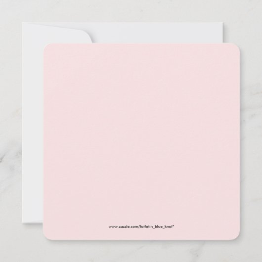 この詩の写真の発表結婚を気に入る方法 案内状 (裏面)