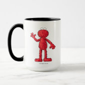 この話の最後のモンスター | 可愛いエルモ マグカップ (左)