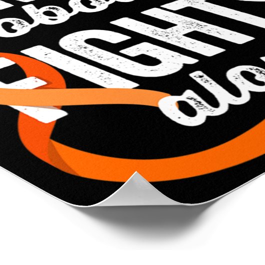 この認識度では一人で戦う人はいない ポスター (角)