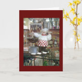 この誕生日の**お気に入りのCHEF**に カード (黄色い花)