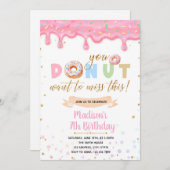 この誕生日パーティーの招待状を見逃したくない 招待状 (正面/裏面)