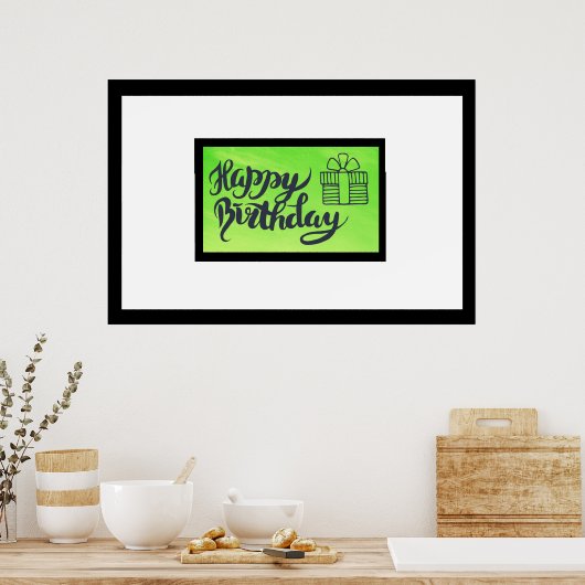 この誕生日ポスターに署名する, Autograph Keepsake ポスター (キッチン)