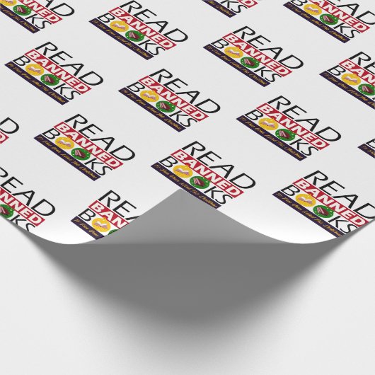 この読クリスマスは本を禁止した ラッピングペーパー (角)