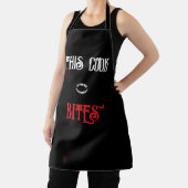 この調理師はオールオーバープリントエプロンをかむ エプロン (インサイチュ)