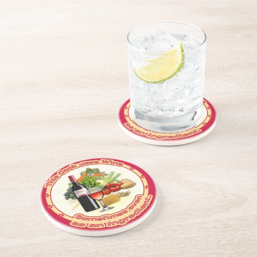 この調理師はワインを使う コースター (側面)