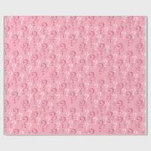 この謎の疑問符をピンク色に染み付ける ラッピングペーパー (フラット)