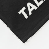 この警告人は皆に汚い心を持っている フリースブランケット (角)