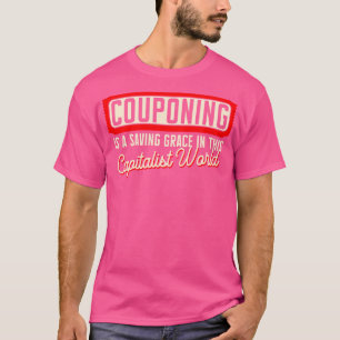 この資本主義救的なWではクピニングは恵み Tシャツ