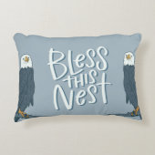 この賛美ネストSWFLイーグルカムアクセントピロー アクセントクッション (正面)