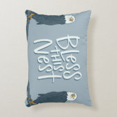 この賛美ネストSWFLイーグルカムアクセントピロー アクセントクッション (正面(垂直))