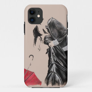 この赤い傘 iPhone 11 ケース
