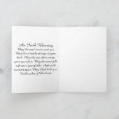 この赤い黄色のブルーバイオレットをありがとう カード (内部)