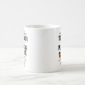 この走先生はカボチャの香辛料とすべてだ コーヒーマグカップ (中央)