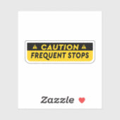 この車は頻繁にステッカーを作ストップる シール (シート)