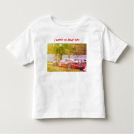 この車を運転したい トドラーTシャツ