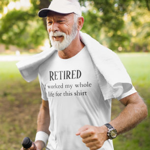 この退職したシャツは一生懸命勉強した Tシャツ