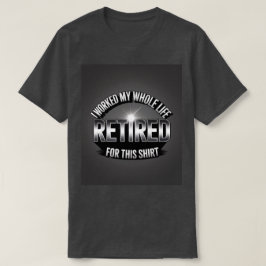 この退職したシャツは一生懸命勉強した Tシャツ