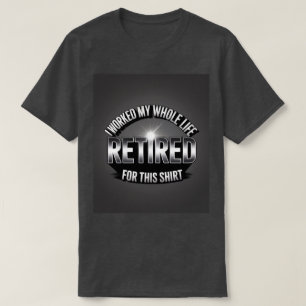 この退職したシャツは一生懸命勉強した Tシャツ