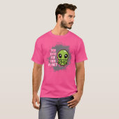 この遊星旅行者に可愛い Tシャツ (正面フル)