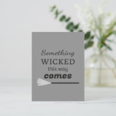 この道に邪悪な来もの ポストカード (スタンド正面)