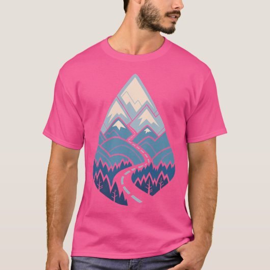 この道は冬にならぬ Tシャツ (正面)