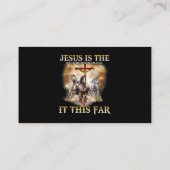 この遠い馬を作ったのはイエスだけだ 名刺 (裏面)