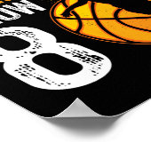 この選手は現在8歳のバスケットボール8th Birtである ポスター (角)