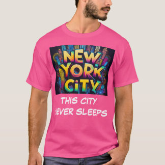この都市は決して眠らない Tシャツ