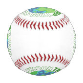 この野球ボールを切り株が出す 野球ボール (正面)