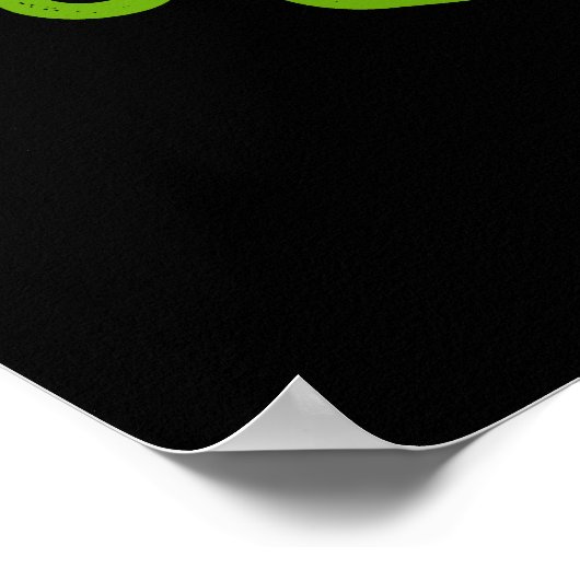 この野菜パンを食べてもよおもしろいい ポスター (角)