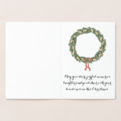 この金箔メリークリスマスプレゼント箱を修正 箔カード (内部)