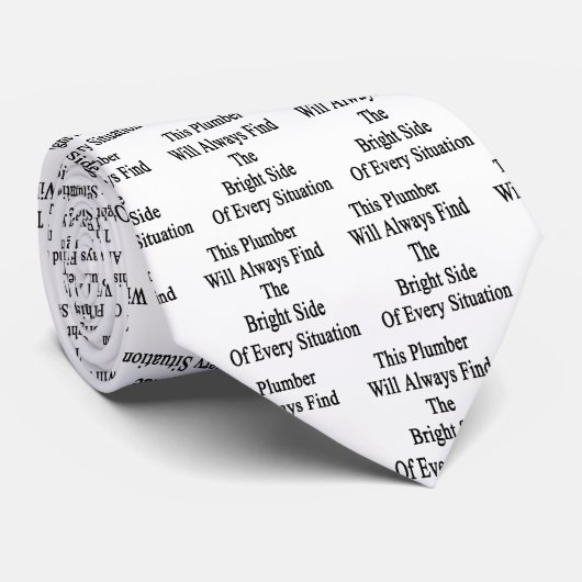 この鉛管工はEの明るい面を常に見つけます ネクタイ (ロール)