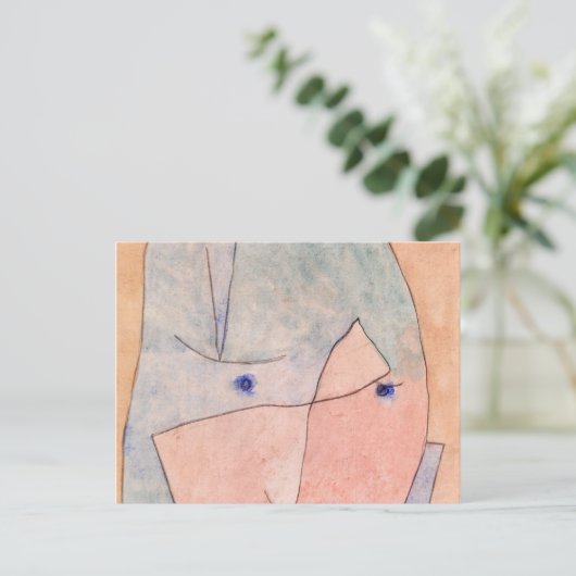 この開花は枯れかけている ポストカード (スタンド正面)