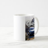 この陶器のマグカップは大きくて素敵です コーヒーマグカップ (正面右)