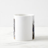 この陶器のマグカップは大きくて素敵です コーヒーマグカップ (中央)