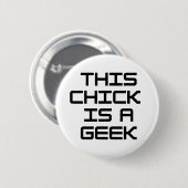 この雛はギーク 缶バッジ (正面&裏面)